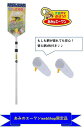 【今だけ特価品!!】今だけのお買い得品♪替え網2枚付、ピンポイントハンター260(なが伸び3段伸縮)