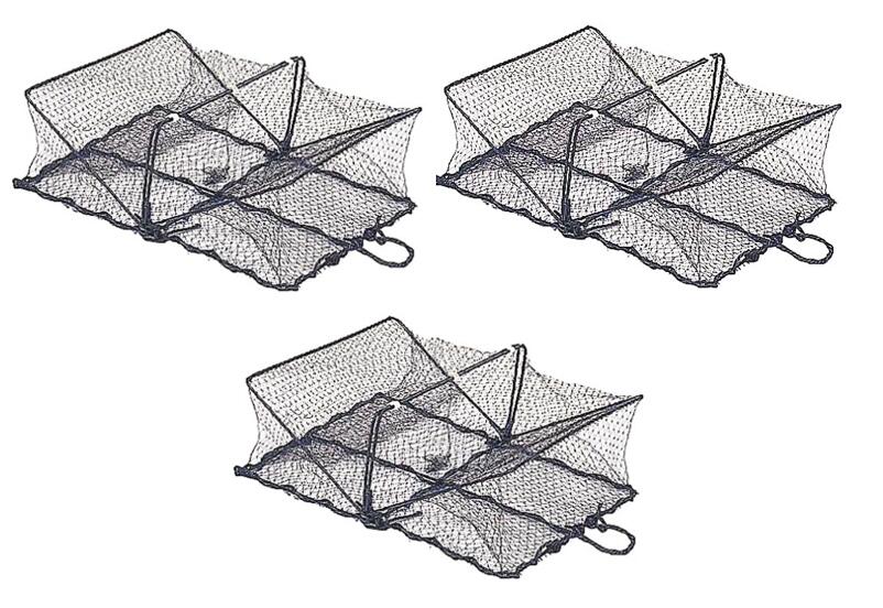 3個セットカニ網期間限定品 かに 捕獲 カニ捕り カニトラップ 仕掛け カゴカニ 捕り 網 カニカゴ カニ網 カニ 仕掛け かに 蟹 モクズガニ ワタリガニ 漁具 フィッシング 蟹カゴ 蟹釣り網 タコ …