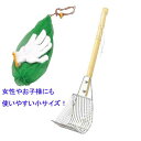 【シーズン品お買い得!】女性やお子様にも使いやすい『プチ』ステンレス貝取り ジョレン セット!クマデ 貝拾い 貝掘りすくいやすい レジャー 砂場 掘り出し道具 ...