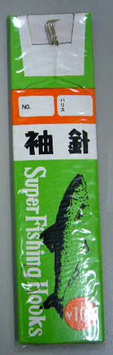 川・池用　釣り針　4本入り