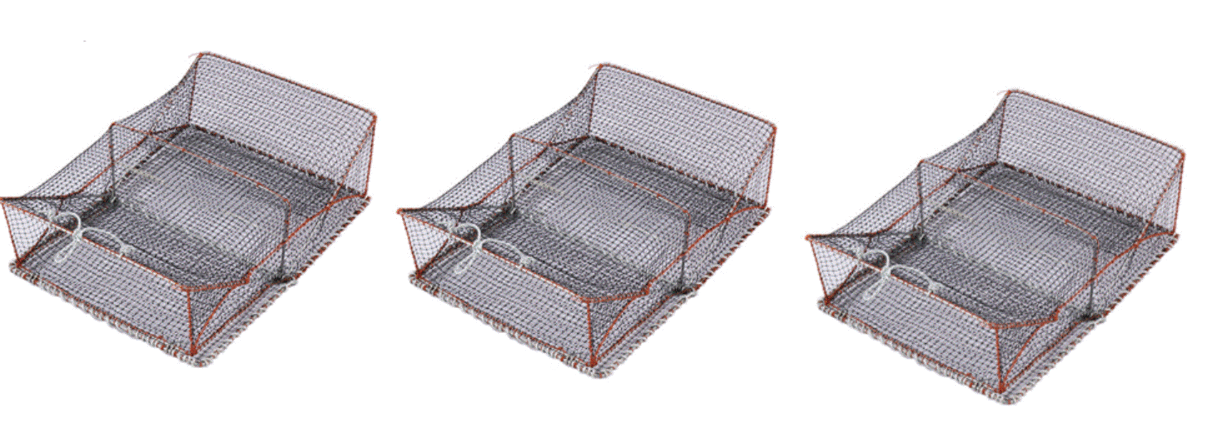 【カニ!カニ!】カニ網DX3個入(1個3630円)【セール品】フレーム強化モデルかに 捕獲 カニ捕り カニトラップ 仕掛け カゴカニ 捕り 網 カニカゴ カニ網...