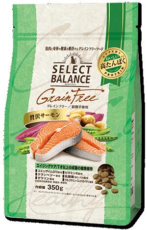 【送料無料】セレクトバランス　グレインフリー　エイジングケア/7才以上の成猫の健康維持 贅沢サーモ..
