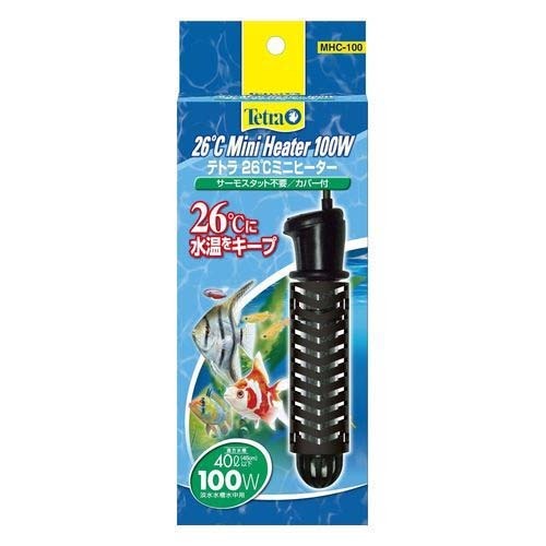  テトラ 26度ミニヒーター 100W 安全カバー付(1個入)