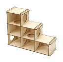 【送料無料】ルークラン ミオファン DIYハウス シックスルーム【数量限定】【ハムスター用品】【小動物用組み立てハウス】【ハムスターハウス】【小動物用品】