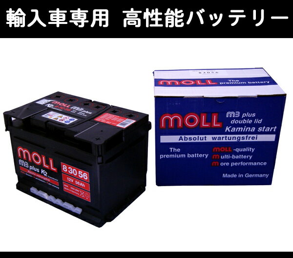 MOLL輸入車用バッテリー ローバー 825 SLI/SI/SE RS25用 個人宅配送可能