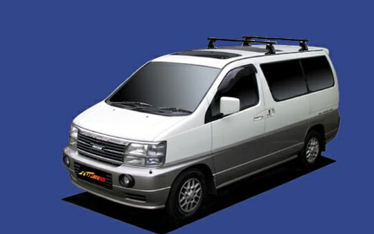 ☆TUFREQシステムキャリア フィリー E50 リアスポイラー付車用 ベースキット1台分