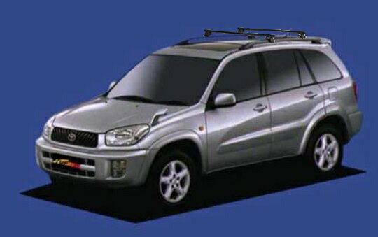 ☆TUFREQシステムキャリア RAV4 ACA20W/ZCA25W 5ドア/ルーフレール付車用 ベースキット1台分