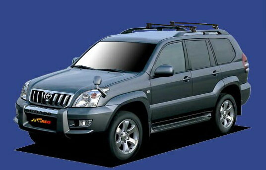 ☆TUFREQシステムキャリア ランクルプラド RZJ120W/RZJ125W ルーフレール付車用 ベースキット1台分