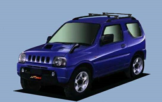 ☆TUFREQシステムキャリア AZオフロード JM23W ルーフレール付車用 ベースキット1台分