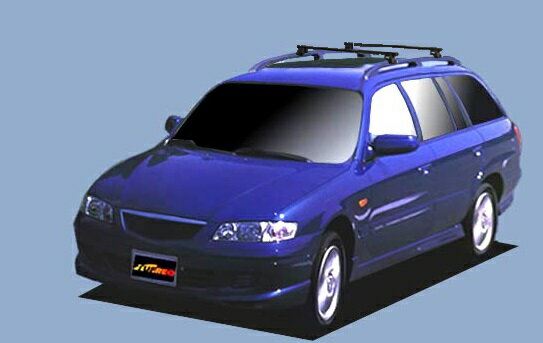 ☆TUFREQシステムキャリア カペラワゴン GW8W/GWEW/GWFW ルーフレール付用 ベースキット1台分