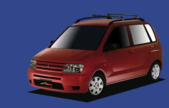☆TUFREQシステムキャリア ミラージュディンゴ CQ2A ルーフレール付車MC後用 ベースキット1台分
