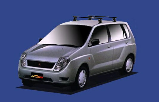 ☆TUFREQシステムキャリア ミラージュディンゴ CQ2A ルーフレール無車MC前用 ベースキット1台分