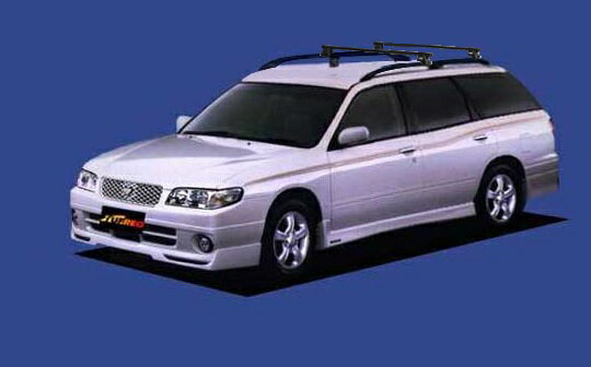 ☆TUFREQシステムキャリア アベニール W11系 ルーフレール付車用 ベースキット1台分