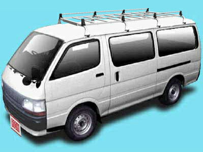 ◆ROCKYルーフキャリアSEシリーズ ハイエース/レジアスエースバン TRH122K/TRH112K/TRH112V 標準ルーフ..