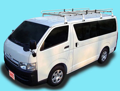 ◆ROCKYルーフキャリアZMシリーズ ハイエース/レジアスエースバン TRH200V/TRH200K/KDH200K 標準ルーフ ..