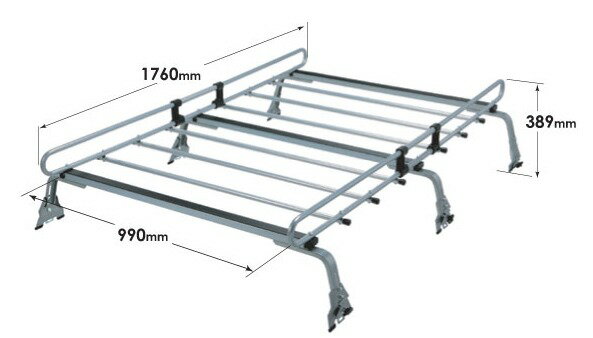 ◆ROCKYルーフキャリアZMシリーズ アトレーワゴン S220G/S230G ハイルーフ ZM-444AH