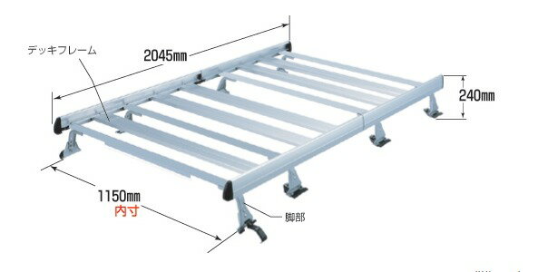 ◆ROCKYルーフキャリアSAシリーズ e−NV200 VMEO・MEO系 バン・ワゴン電気自動車 SA-32
