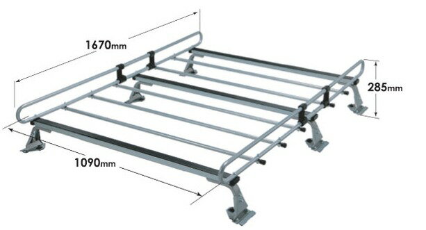 ◆ROCKYルーフキャリアZMシリーズ e−NV200 VMEO・MEO系 バン・ワゴン電気自動車 ZM-333NV