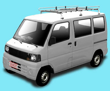 ◆ROCKYルーフキャリアZMシリーズ ミニキャブ U60系 標準ルーフ ZM-333ML