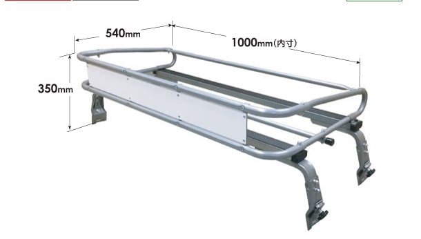 ◆ROCKYルーフキャリアZMシリーズ サンバートライ TT1/TT2 トラック標準ルーフ ZM-680