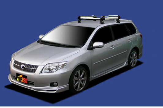 ★TUFREQ ルーフキャリア カローラフィールダー NZE141G/NZE144G/ZRE142G/ZRE144G用/Hシリーズ 長さ：シ..