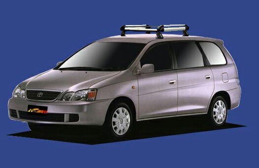 ★TUFREQ ルーフキャリア ガイア ACM10G/ACM15G ルーフレール無車用/Hシリーズ 長さ：ショート HE22B1+