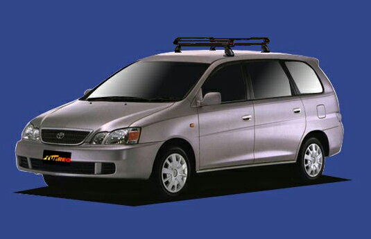 ★TUFREQ ルーフキャリア ガイア ACM10G/ACM15G ルーフレール無車用/Pシリーズ 長さ：ショート PE22B1+