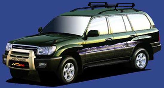 ■TUFREQ ルーフキャリア クルーガーV ACU20W/ACU25W/MCU20W/MCU25W用/Pシリーズ 長さ：ショート PR42+