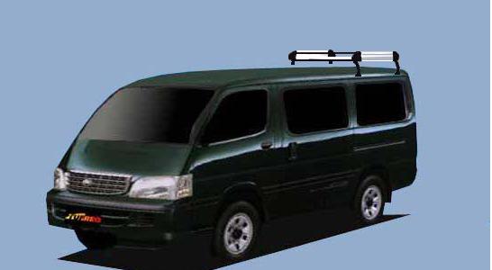 ■TUFREQ ルーフキャリア ハイエースワゴン 100系 標準ルーフ用/Hシリーズ 長さ：ショート HL42+