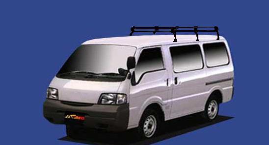 ★TUFREQ ルーフキャリア ランドクルーザー 80系用/Pシリーズ 長さ：ミドル PL43+