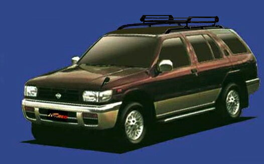 ★TUFREQ ルーフキャリア セフィーロワゴン A32用/Pシリーズ 長さ：ショート PR22+