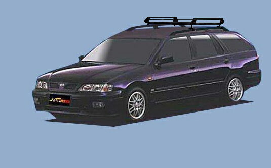 ★TUFREQ ルーフキャリア テラノ R50用/Pシリーズ 長さ：ショート PR22+