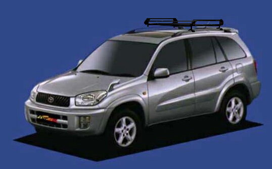 ★TUFREQ ルーフキャリア プレーリーリバティ M12 ルーフレール付車用/Pシリーズ 長さ：ショート PR22+