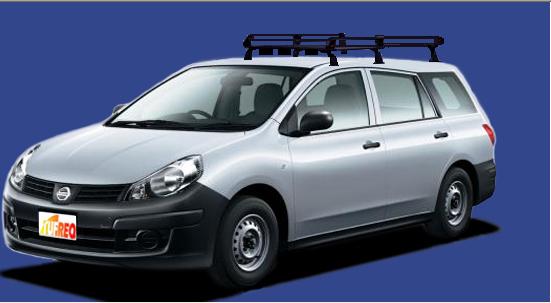 ★TUFREQ ルーフキャリア AD Y12系用/Pシリーズ 長さ：ミドル PF232E+