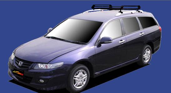 ★TUFREQ ルーフキャリア エキスパート W11系 ルーフレール付車用/Pシリーズ 長さ：ショート PR22+