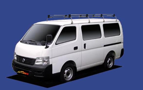 ★TUFREQ ルーフキャリア キャラバン E25系 標準ルーフ用/Uシリーズ 長さ：ロング UL42