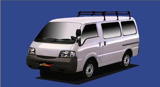 ★TUFREQ ルーフキャリア サファリ Y61系 4ドア用/Pシリーズ 長さ：ミドル PL43+