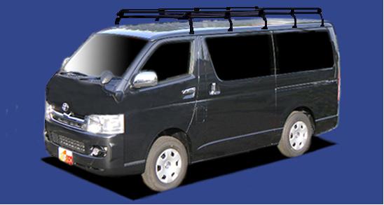 ■TUFREQ ルーフキャリア バネットバン SK22/SK82系 標準ルーフ用/Pシリーズ 長さ：超ロング PL45+