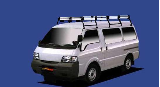 ■TUFREQ ルーフキャリア バネットバン SK22/SK82系 ハイルーフ用/Hシリーズ 長さ：超ロング HH45+