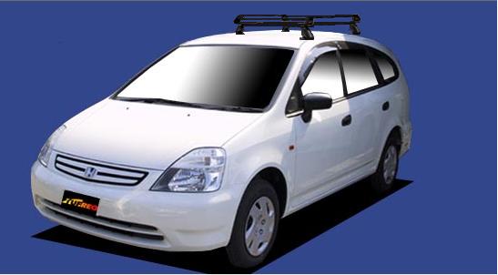 ★TUFREQ ルーフキャリア ストリーム RN1/RN2/RN3/RN4/RN5用/Pシリーズ 長さ：ショート PE22C1+