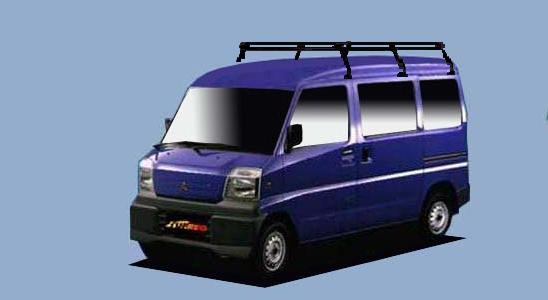 ■TUFREQ ルーフキャリア タウンボックス U61W/U62W/U63W/U64W用/Pシリーズ 長さ：ロング PH233D+