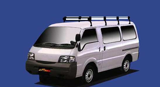 ★TUFREQ ルーフキャリア デリカバン SK82/SK22 標準ルーフ用/Hシリーズ 長さ：ロング HL44+