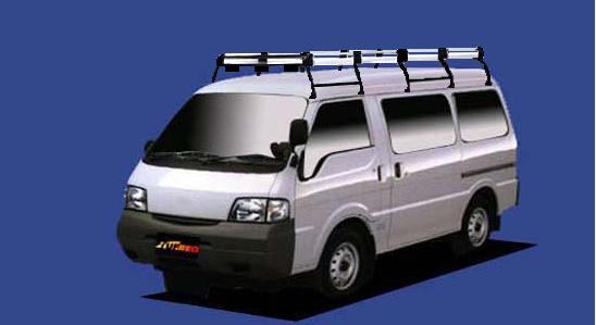 ■TUFREQ ルーフキャリア デリカバン SK82/SK22 ハイルーフ用/Hシリーズ 長さ：超ロング HH45+