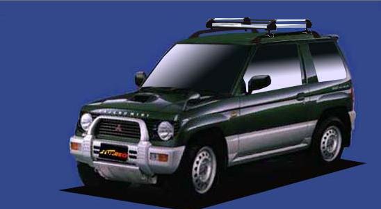 ★TUFREQ ルーフキャリア パジェロミニ H51A/H56A用/Hシリーズ 長さ：ショート HR22+