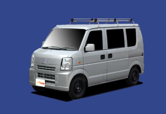 ★TUFREQ ルーフキャリア スクラム DG64V 標準ルーフ用/Uシリーズ 長さ：ミドル UL32