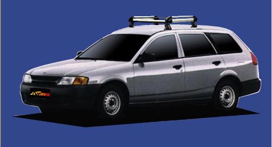 ★TUFREQ ルーフキャリア ファミリアバン Y11系用/Hシリーズ 長さ：ショート HE22C1+