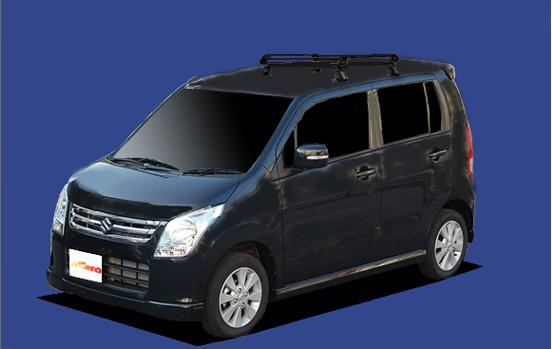 ★TUFREQ ルーフキャリア ワゴンR MH23S用/Pシリーズ 長さ：ショート PE22B1+