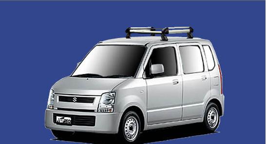 ★TUFREQ ルーフキャリア ワゴンR MH21S用/Hシリーズ 長さ：ショート HE22A1+