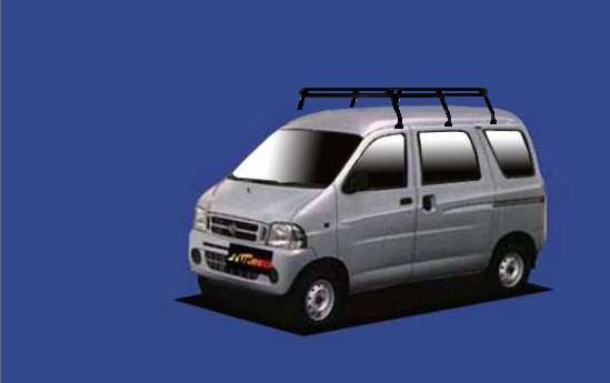 ★TUFREQ ルーフキャリア アトレー7 S221#/S231# ハイルーフ用/Pシリーズ 長さ：ミドル PH236A+