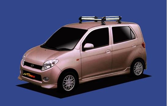 ★TUFREQ ルーフキャリア マックス L950S/L952S/L960S/L962S用/Hシリーズ 長さ：ショート HE22A1+